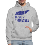 Tennessee - Made in Tennessee Heavy Blend Adult Hoodie - heather gray