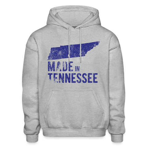 Tennessee - Made in Tennessee Heavy Blend Adult Hoodie - heather gray