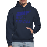 Tennessee - Made in Tennessee Heavy Blend Adult Hoodie - navy