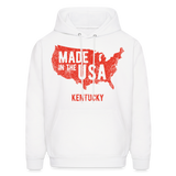 Kentucky - Made in the USA Men's Hoodie - white