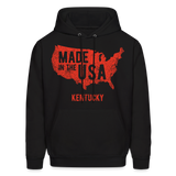 Kentucky - Made in the USA Men's Hoodie - black