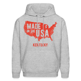 Kentucky - Made in the USA Men's Hoodie - heather gray