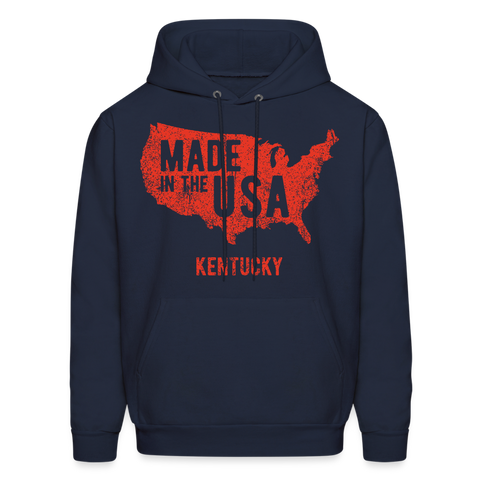 Kentucky - Made in the USA Men's Hoodie - navy