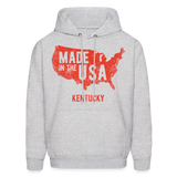 Kentucky - Made in the USA Men's Hoodie - ash 