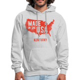 Kentucky - Made in the USA Men's Hoodie - ash 