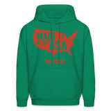 Kentucky - Made in the USA Men's Hoodie - kelly green