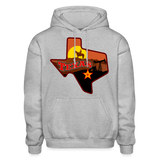 Texas Whimsical State Logo Heavy Blend Adult Hoodie - heather gray