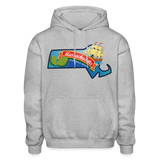 Massachusetts Whimsical Heavy Blend Adult Hoodie - heather gray
