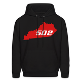 Kentucky Small 502 Men's Hoodie - black