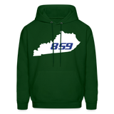 Kentucky Small 859 Men's Hoodie - forest green