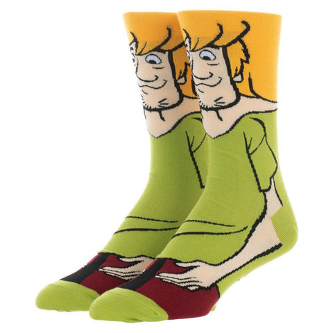 Shaggy Scooby Doo Animigos 360 Character Socks