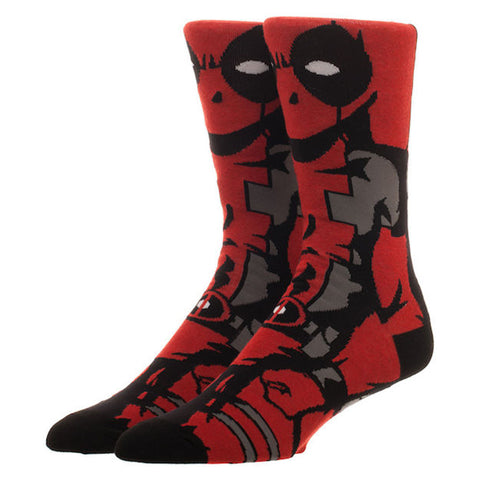 Deadpool Marvel Animigos 360 Character Socks