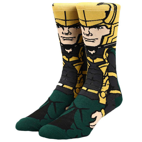 Loki Marvel Animigos 360 Socks