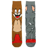 Tom and Jerry Animigos 360 Character Socks