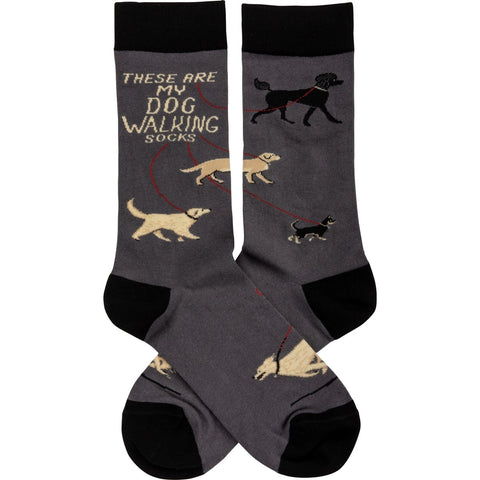 These Are My Dog Walking Socks