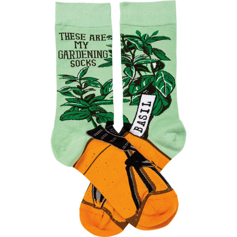 These Are My Gardening Socks