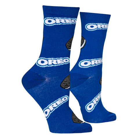 Crazy Socks Oreo Cookies Womens Crew