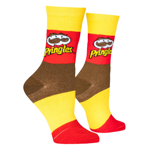 Crazy Socks Pringles Womens Crew