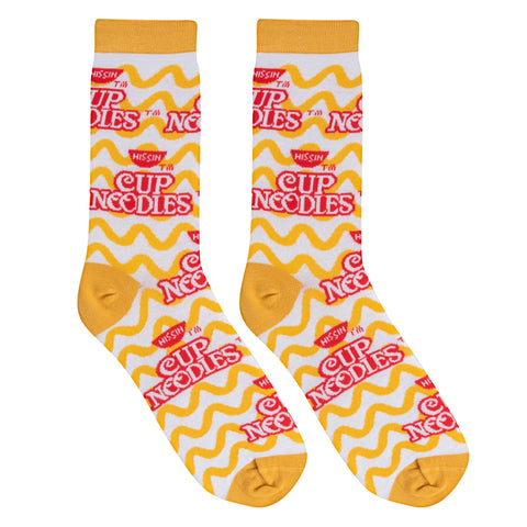 Crazy Socks - Womens Crew - Cup Noodles