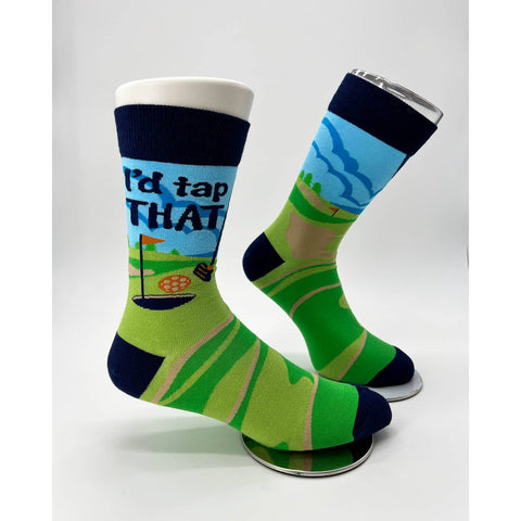 I'd Tap That Men's Novelty Crew Socks