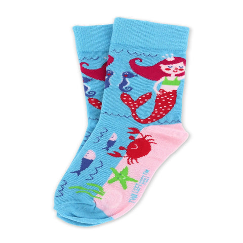 Two Left Feet Kid's Princess & The Sea Socks