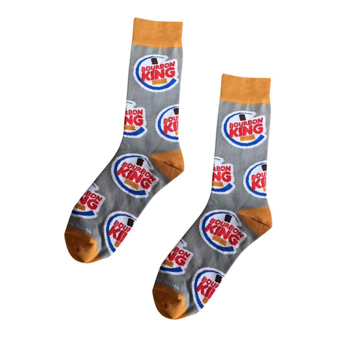 Bourbon King Funny Socks