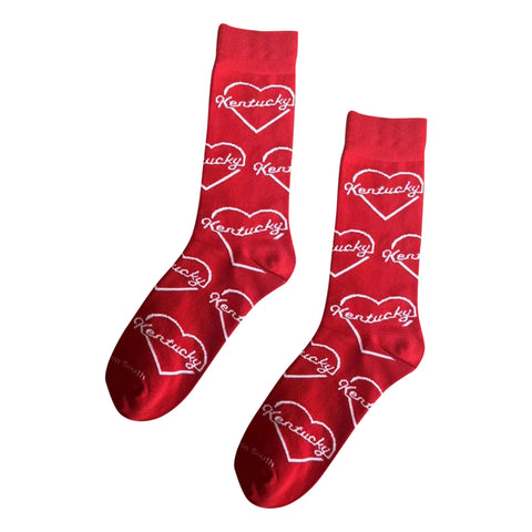 Heart Kentucky Socks