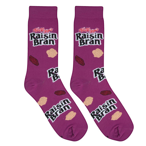 Crazy Socks Raisin Bran Men Crew