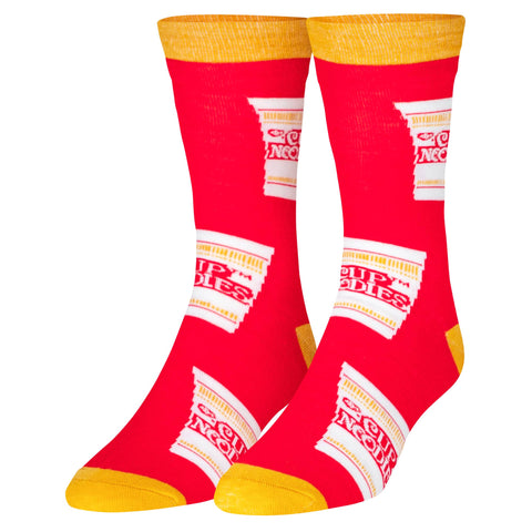 Crazy Socks - Cup Noodles - Mens Crew Folded (Crazy Socks)