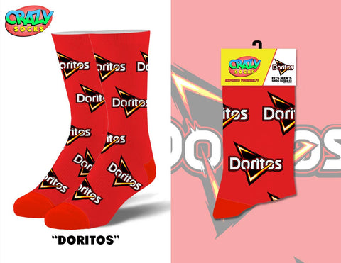 Doritos - Mens Crew Folded - Crazy Socks