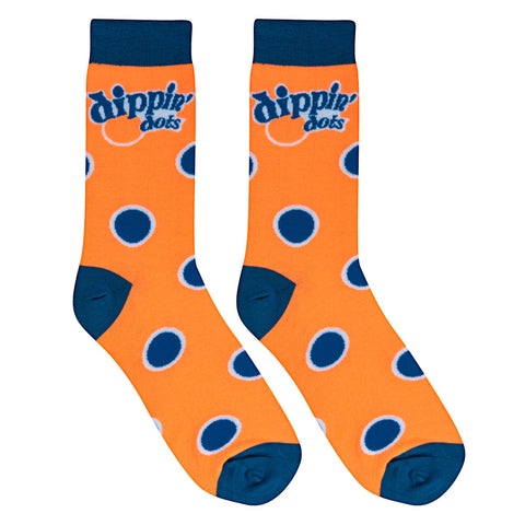 Crazy Socks Mens Crew Dippin Dots