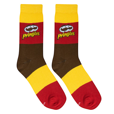 Crazy Socks Mens Crew Pringles