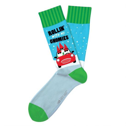 Women's Rollin with My Gnomies Christmas Socks