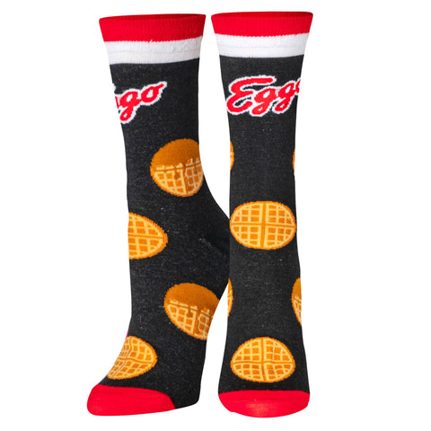 Crazy Socks Eggo Womens Crew