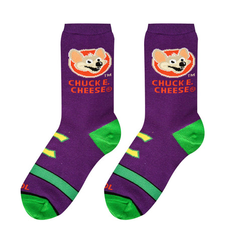 Cool Socks - Chuck E Cheese - Kids 7-10 Crew