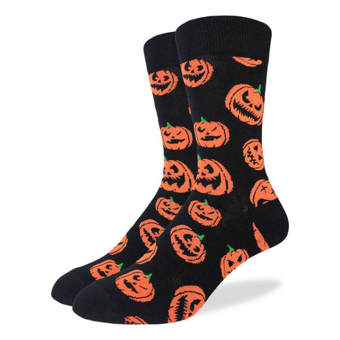 Men's Halloween Pumpkins Socks