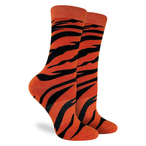 Good Luck Sock - Women's Tiger Print Socks