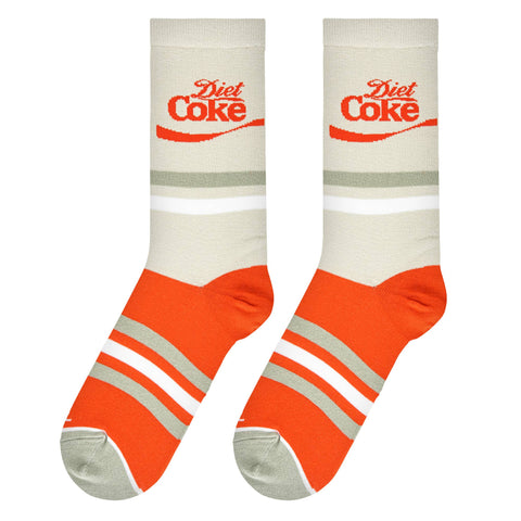 Diet Coke Silver - Womens Crew Folded