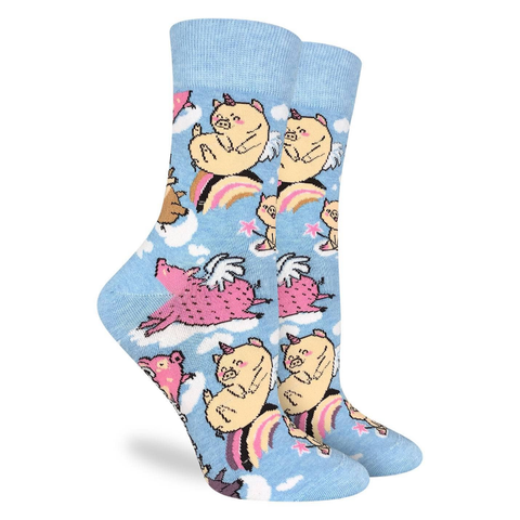 Women's Flying Pigs Socks