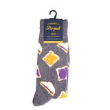 Men's Jam and Bread Novelty Socks