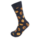 Men's Halloween Pumpkin Socks