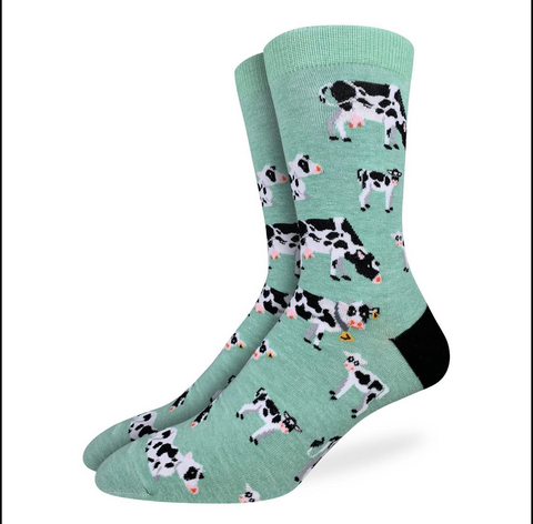 Cows in a Field Socks