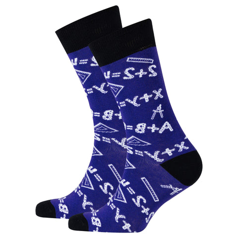 Men's Mathematics Crew Socks