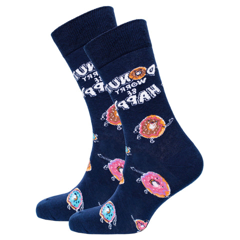 Men's Donut Worry Socks