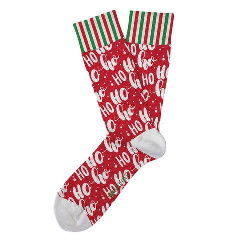 Men's Ho Ho Holiday Christmas Socks