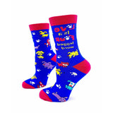 Love is Four Legged Word Women's Crew Socks