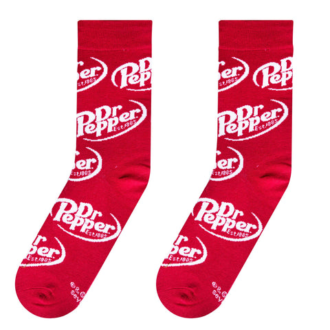 Crazy Socks Dr Pepper Men Crew