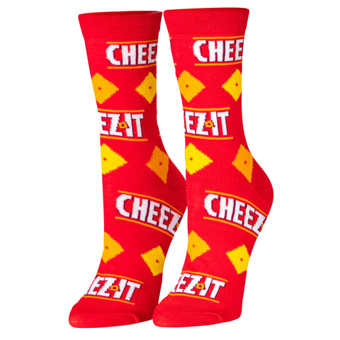 Crazy Socks Cheez It Women Crew