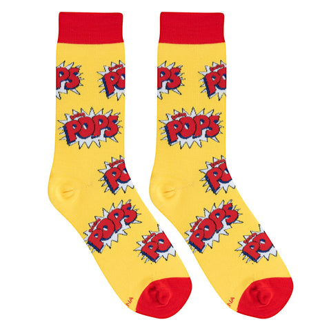 Crazy Socks Mens Crew Corn Pops