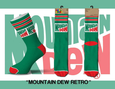 Cool Socks - Mountain Dew Retro Socks
